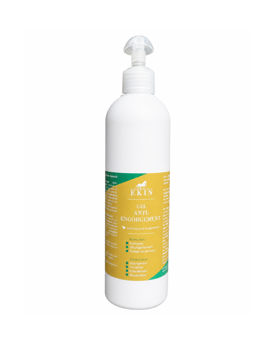 gel anti-engorgement décongestion echauffement récupération